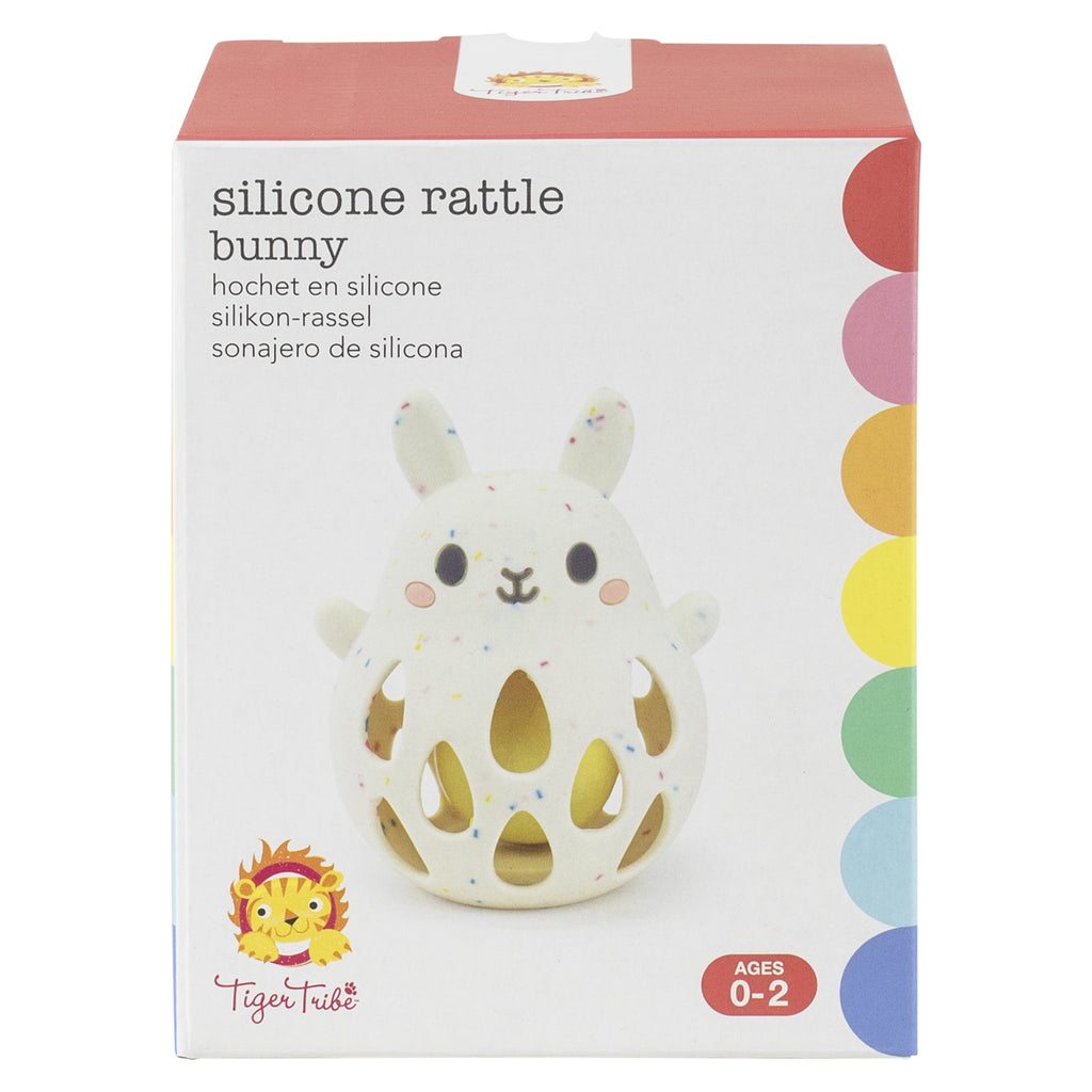 Tiger Tribe Silicone Rattle - Bunny