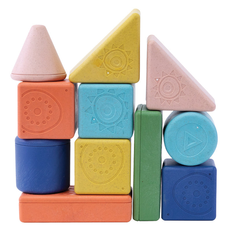 Tiger Tribe Rattle & Stack Blocks - Starter Pack Of 11