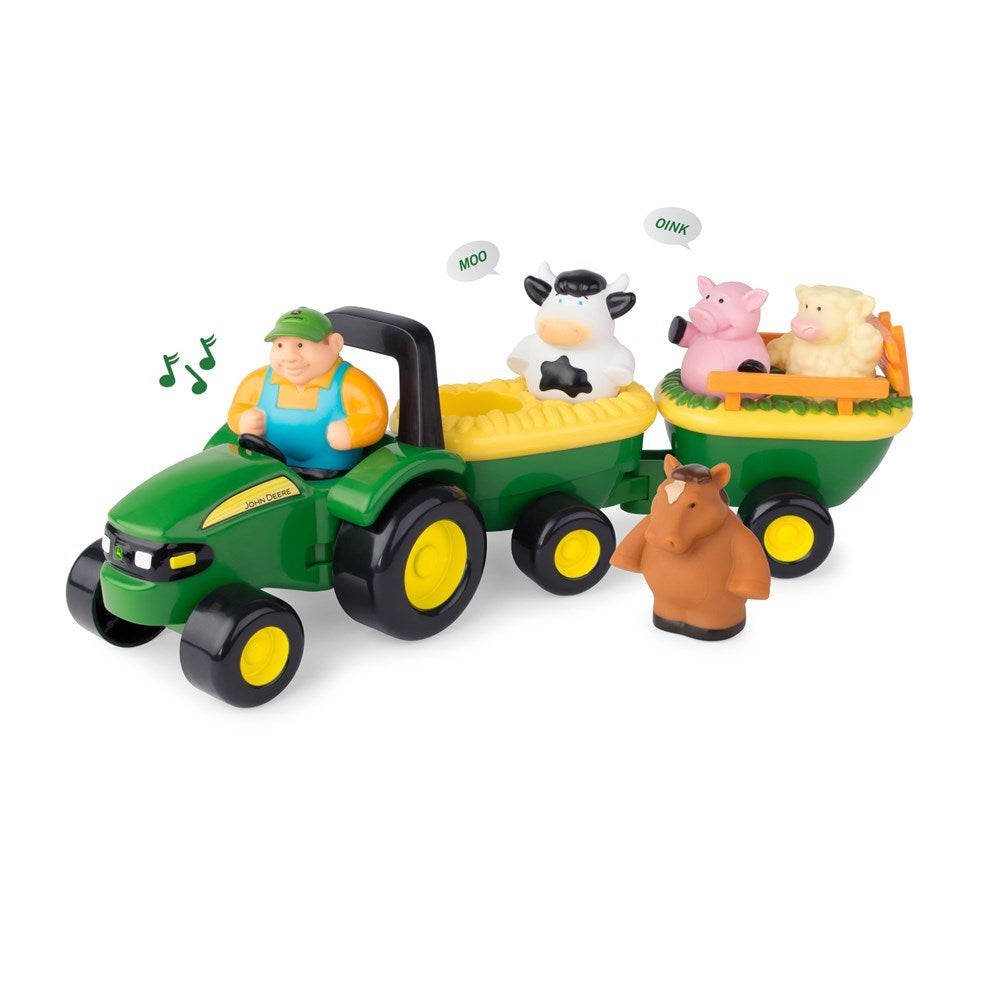 John Deere Toys Animal Sounds Hayride