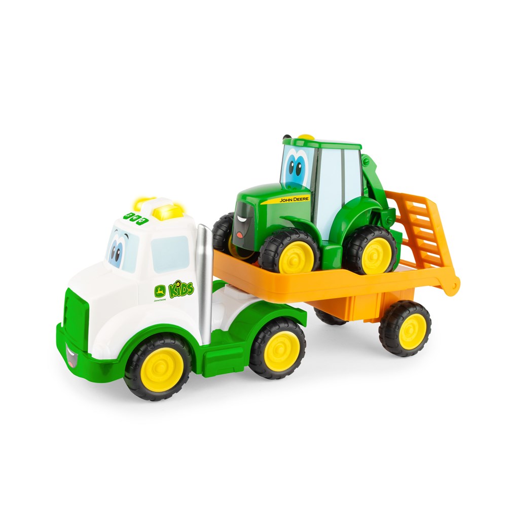 John Deere Toys Farmin Friends Hauling Set - Lights & Sound