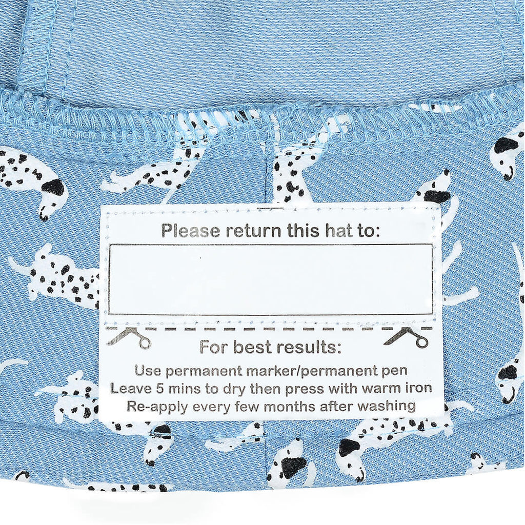 Bedhead Hats Toddler Bucket Sun Hat - Dalmation