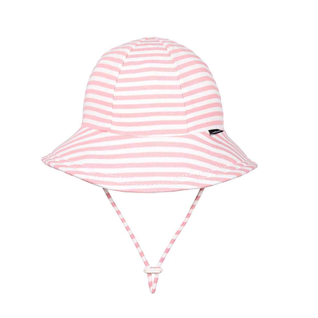 Bedhead Hats Toddler Bucket Sun Hat - Pink Stripe