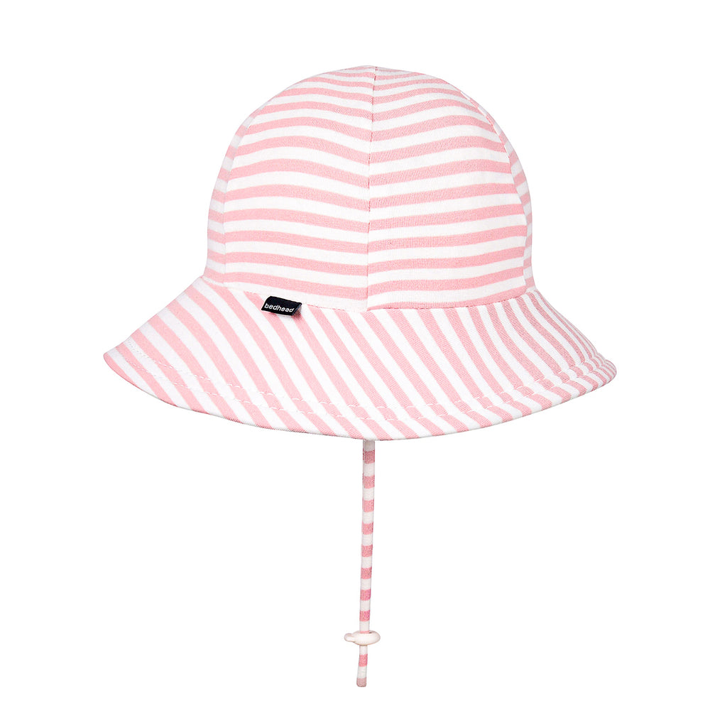 Bedhead Hats Toddler Bucket Sun Hat - Pink Stripe