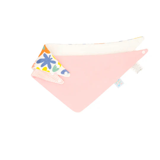 ALL4ELLA Bandana Bib 2 Pack - Bright Floral