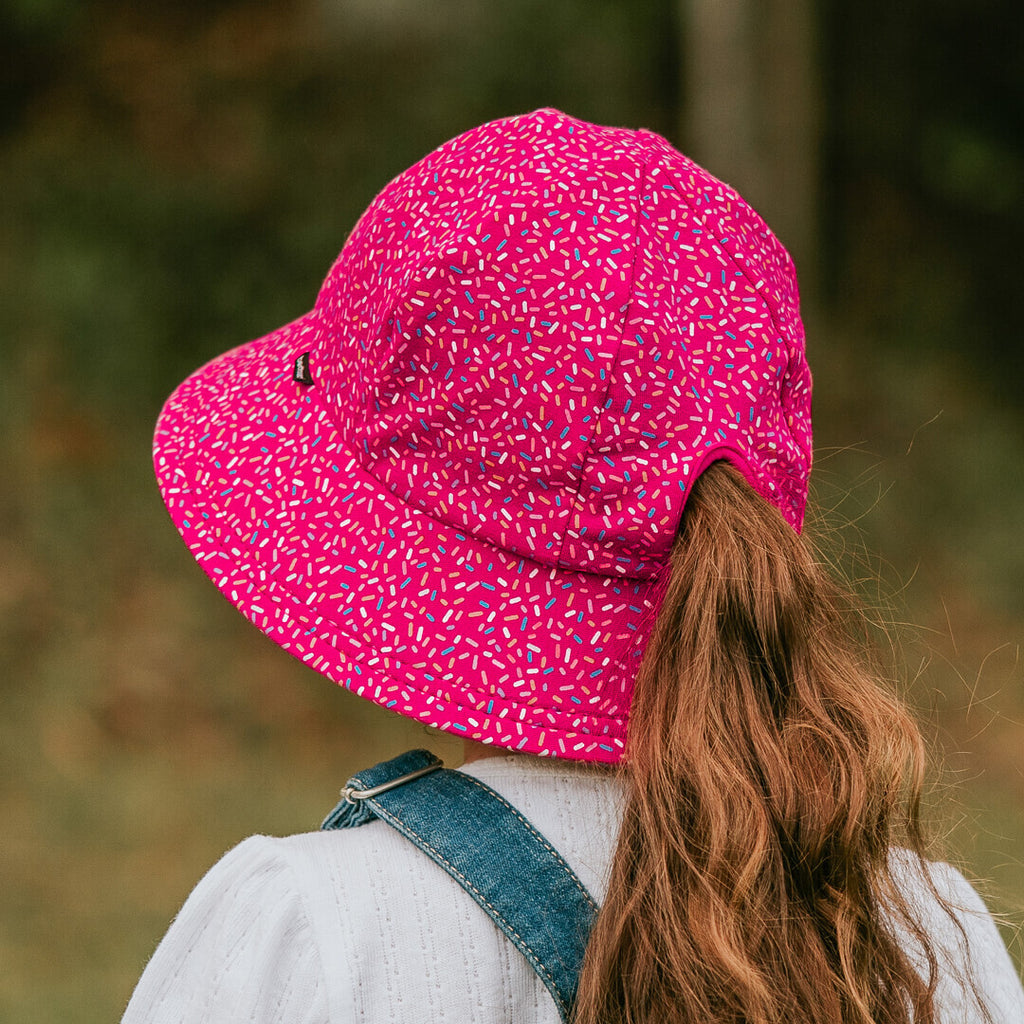 Bedhead Hats Kids Ponytail Bucket Sun Hat - Sprinkles