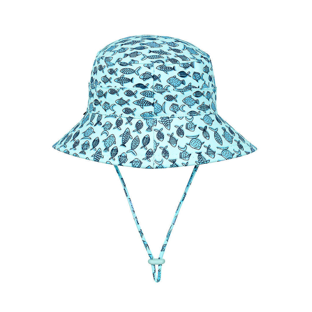 Bedhead Hats Kids Classic Bucket Sun Hat - Fish