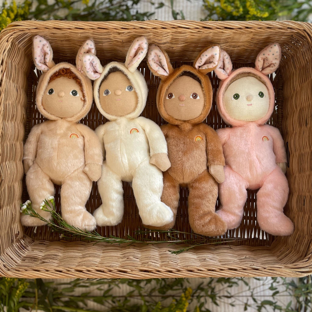 Olli Ella Dinky Dinkum Dolls Fluffle Family - Basil Bunny