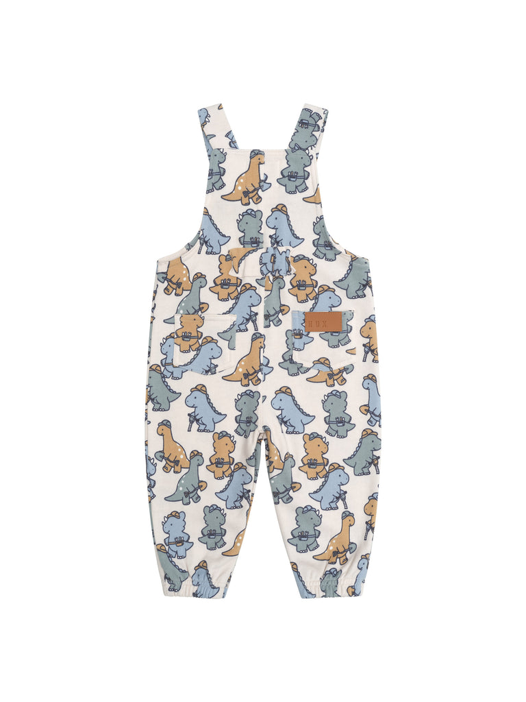 Huxbaby Construction Dinos Overall - Multi