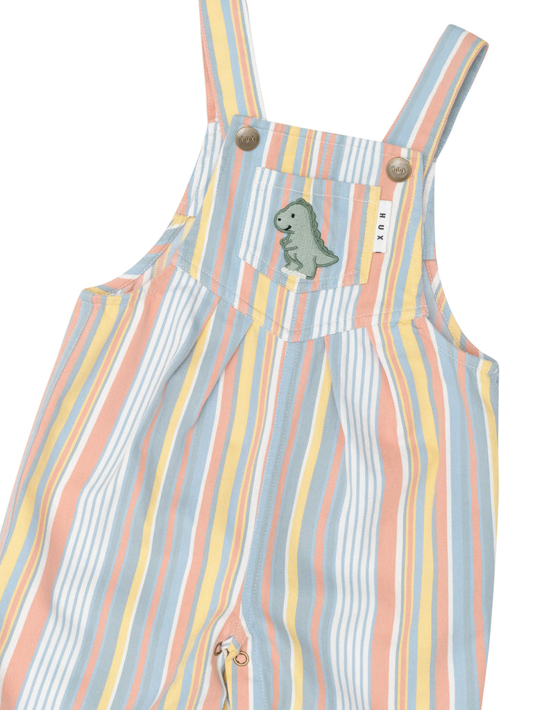 Huxbaby Vintage Stripe Overall - Multi