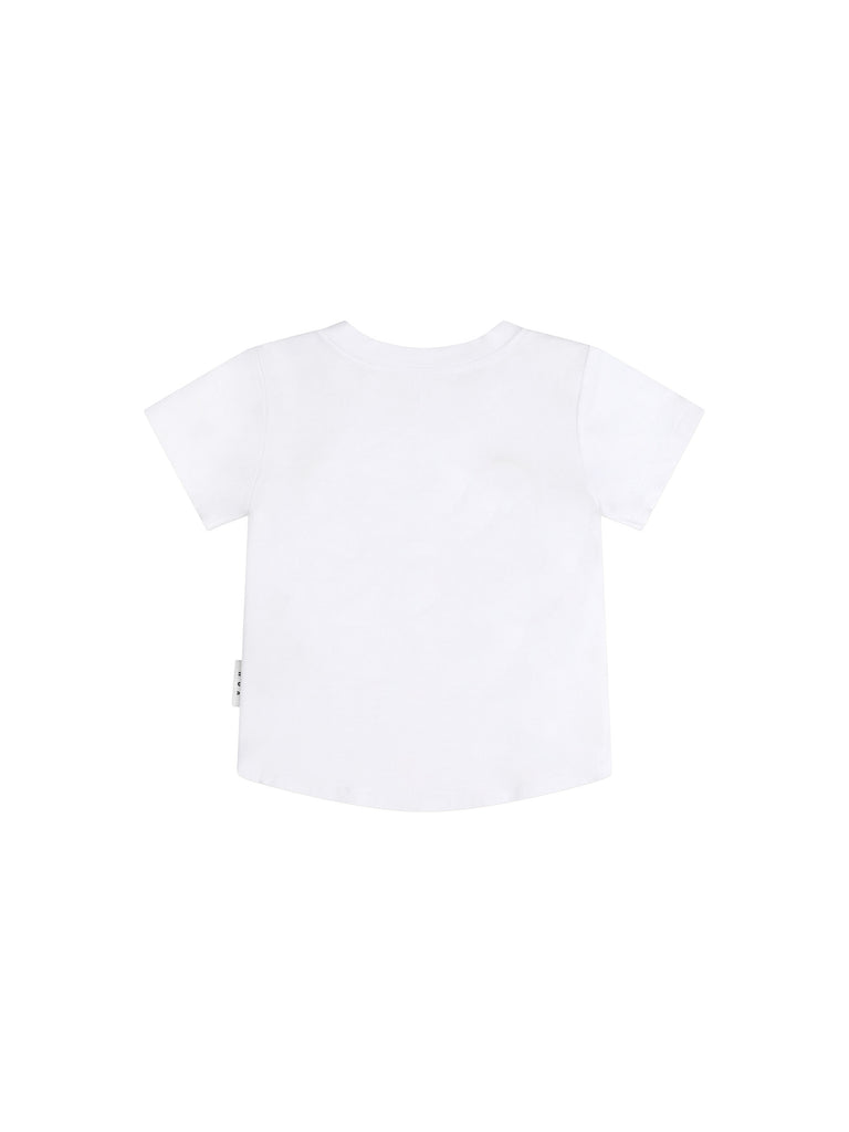 Huxbaby Tennis Bear T-Shirt - White