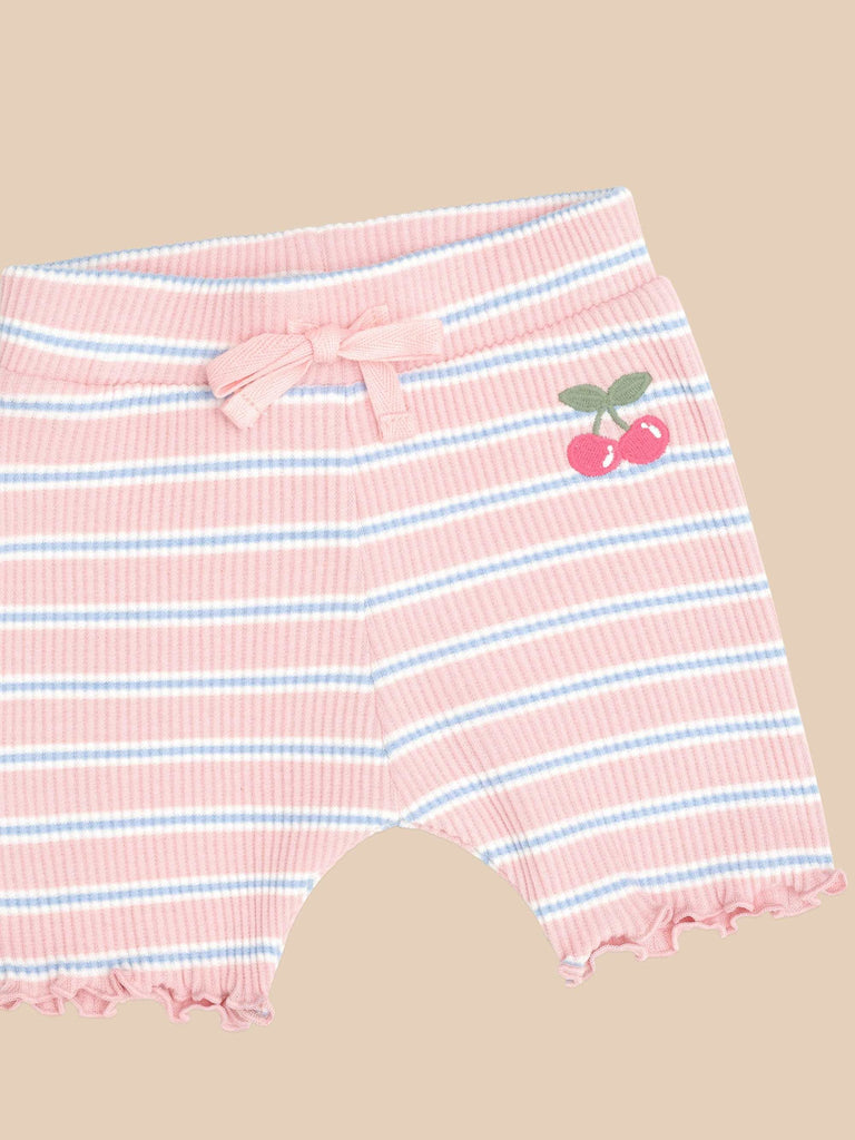 Huxbaby Candy Stripe Rib Short