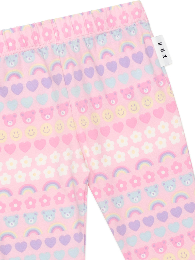 Huxbaby Emoji Rainbow Legging - Multi