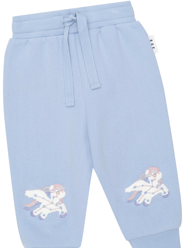 Huxbaby Cosmic Unicorn Track Pant - Celestial Blue