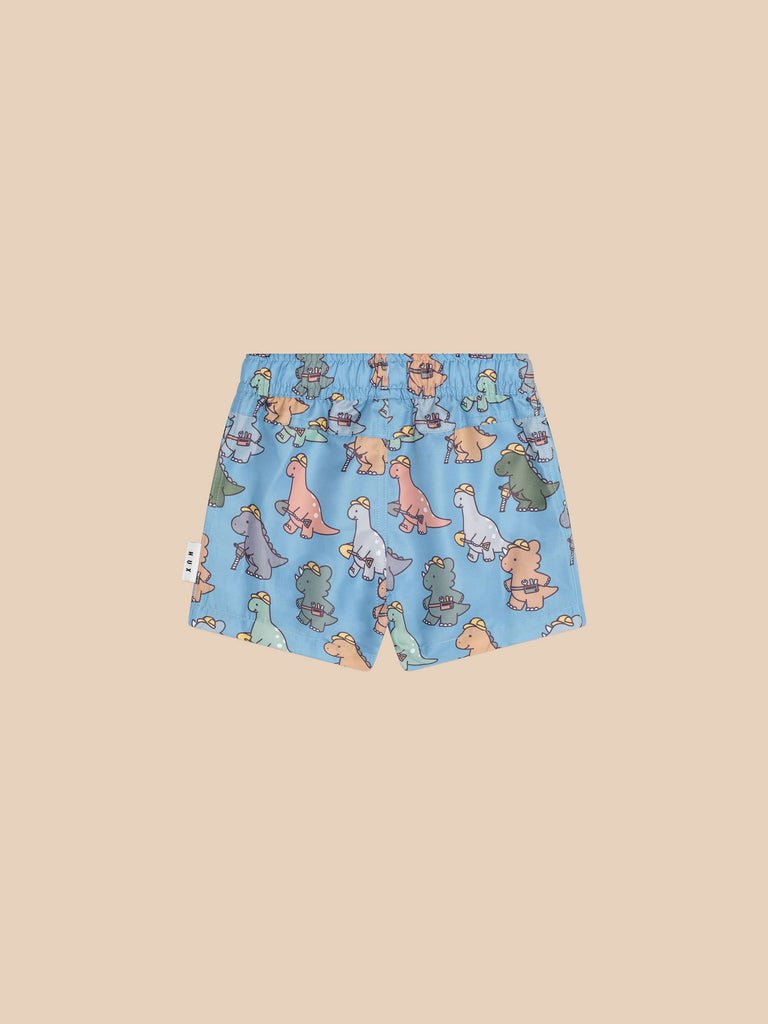 Huxbaby Construction Dinos Swim Short