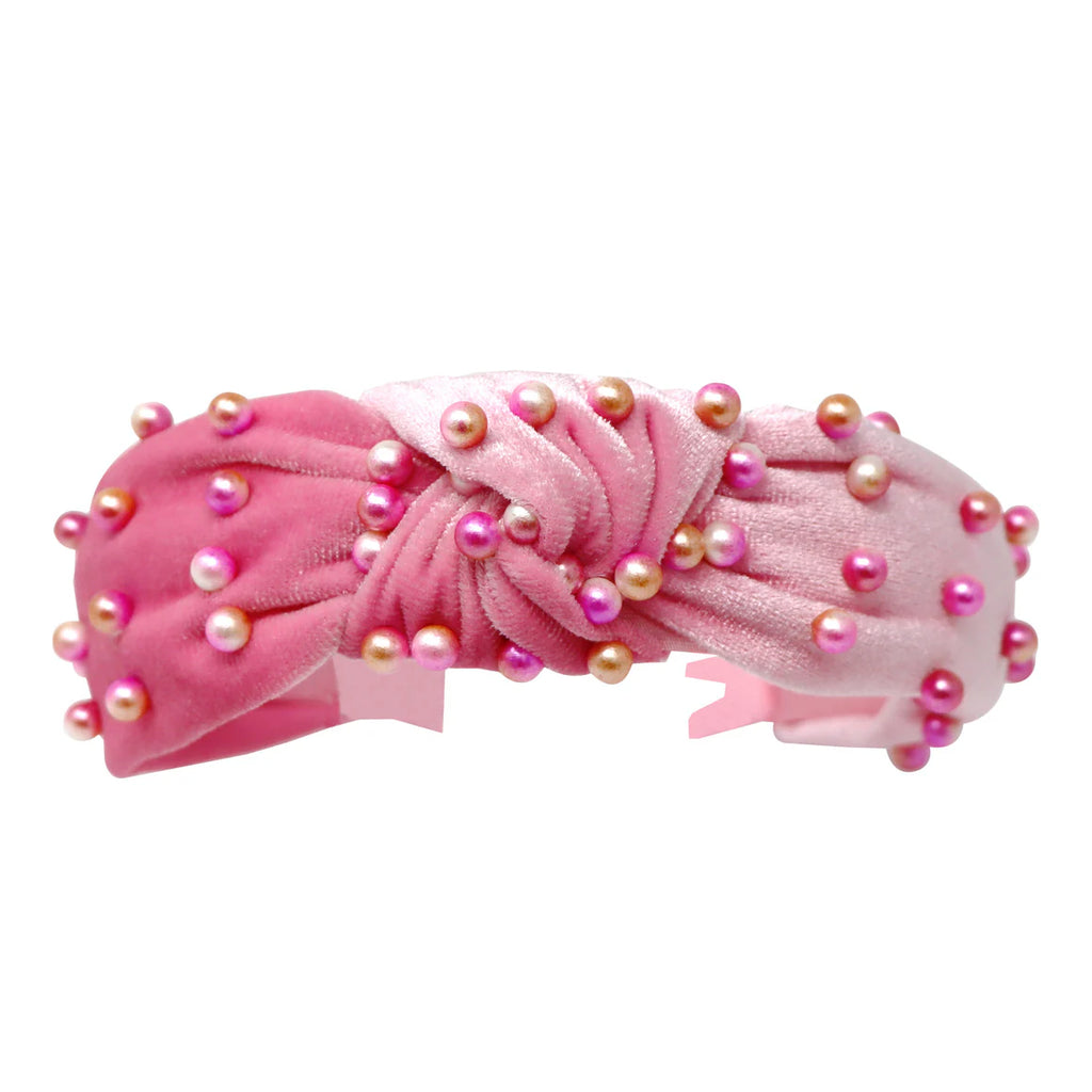 Pink Poppy Ballerina Pearl Headband