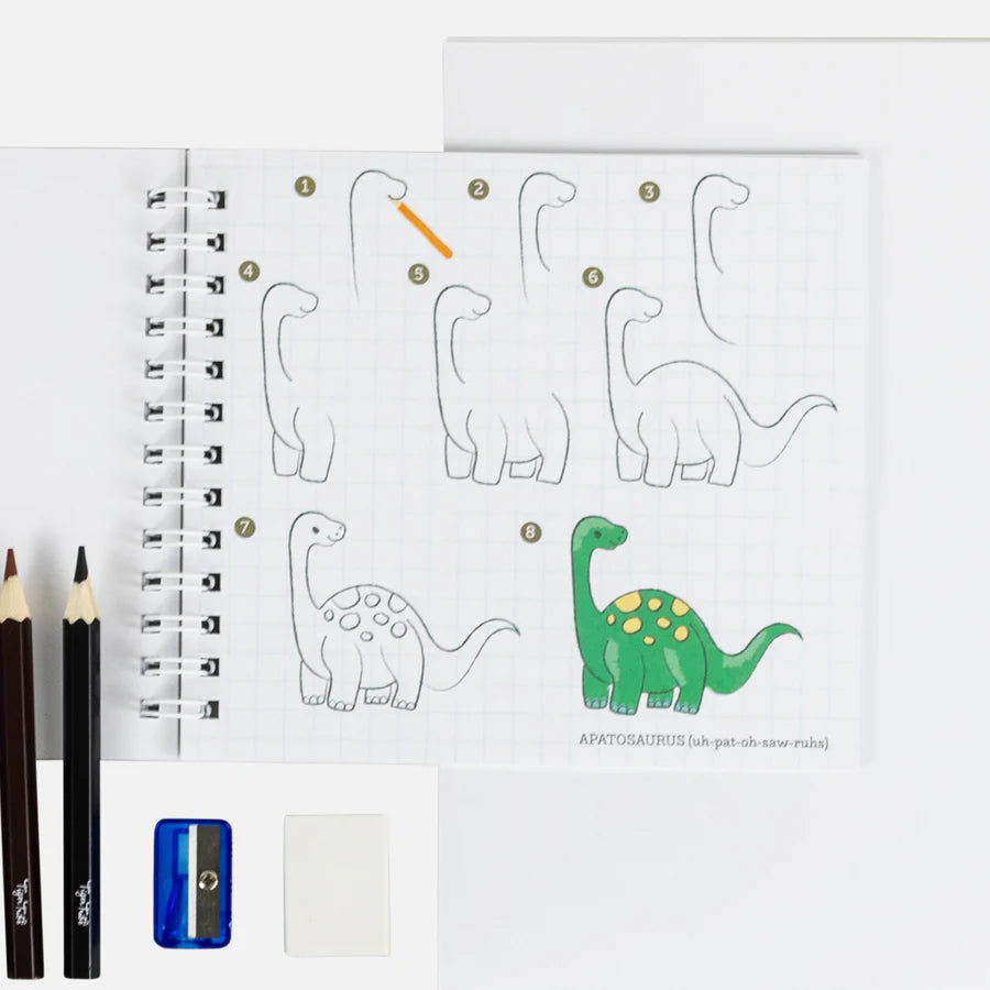 Tiger Tribe How To Draw - Dinosaurs