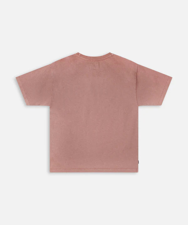 The Indie Oversize Tee - Rhubarb