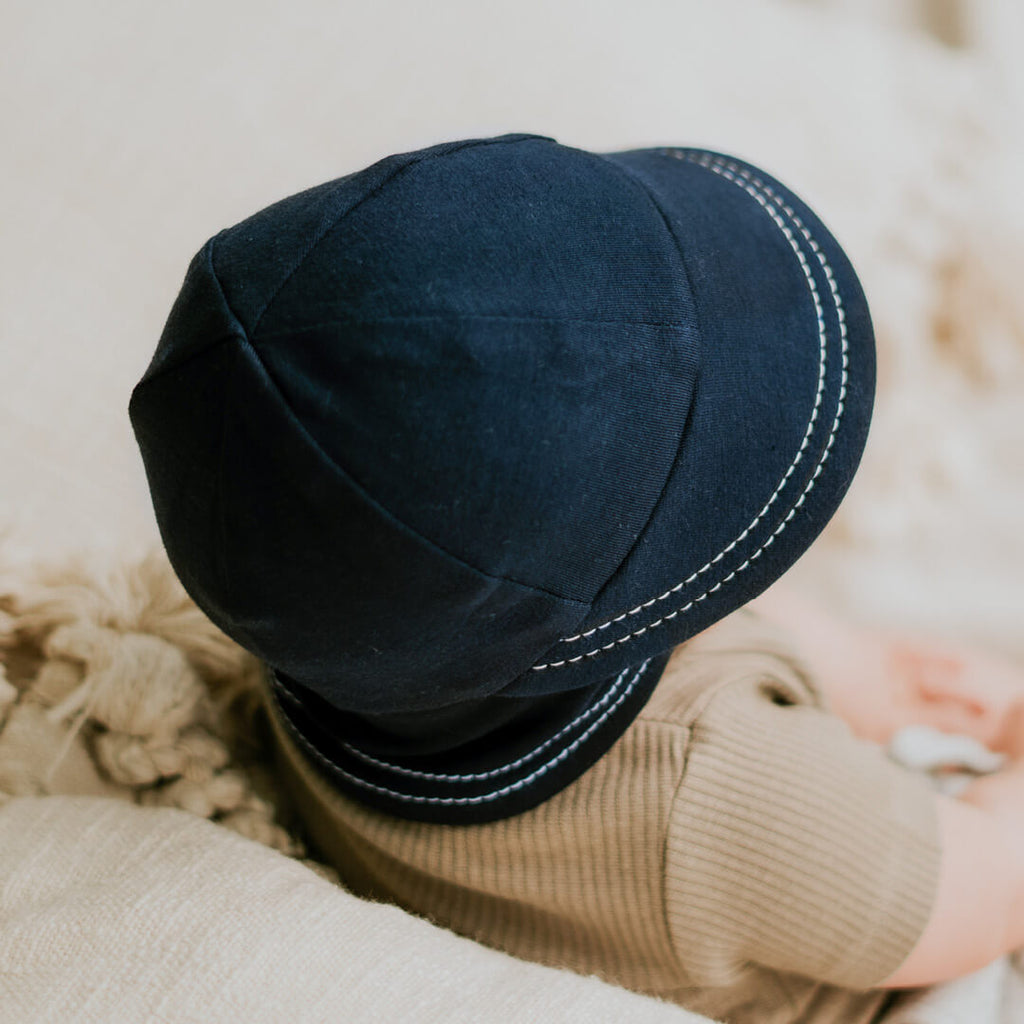 Bedhead Hats Legionnaire Hat With Strap - Navy