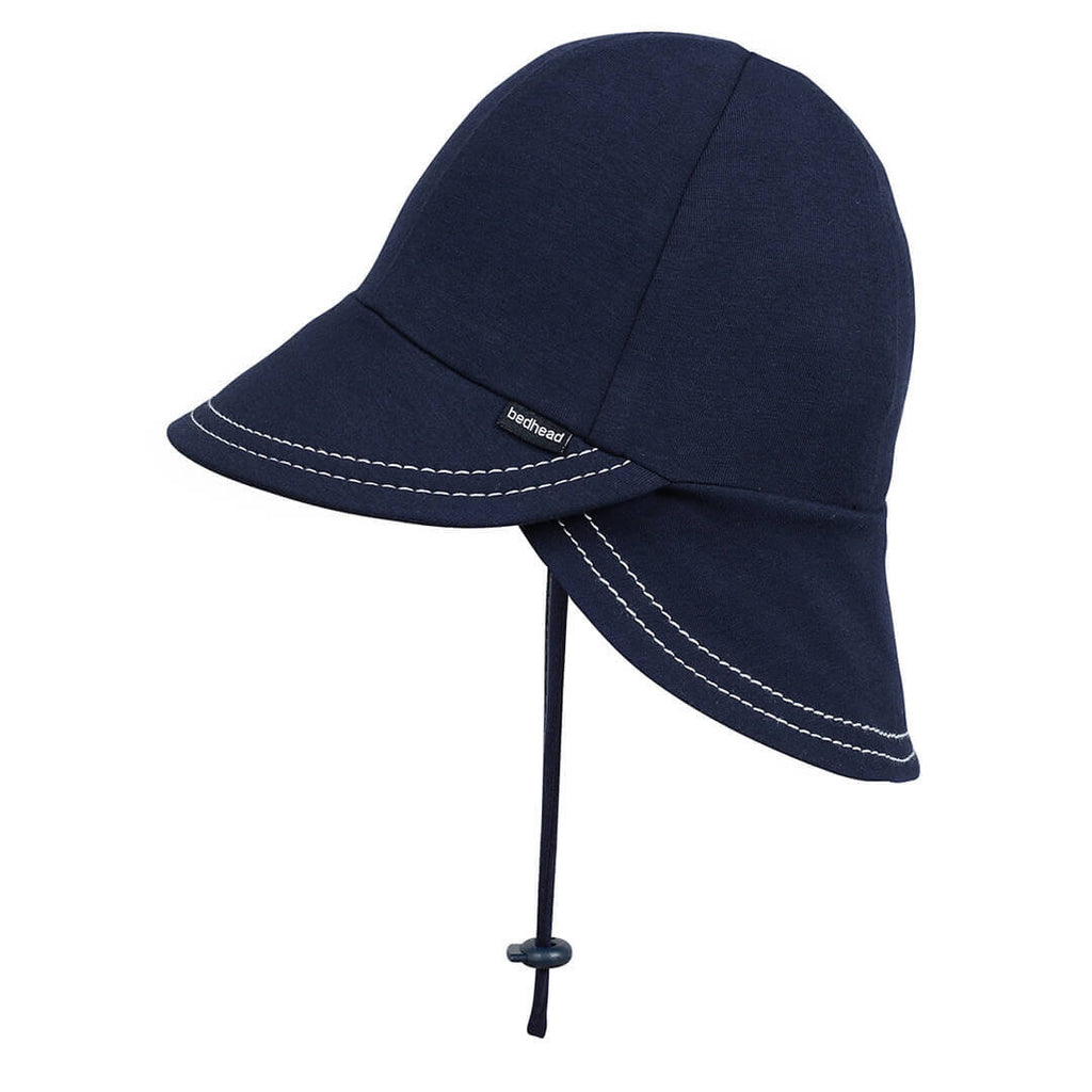 Bedhead Hats Legionnaire Hat With Strap - Navy