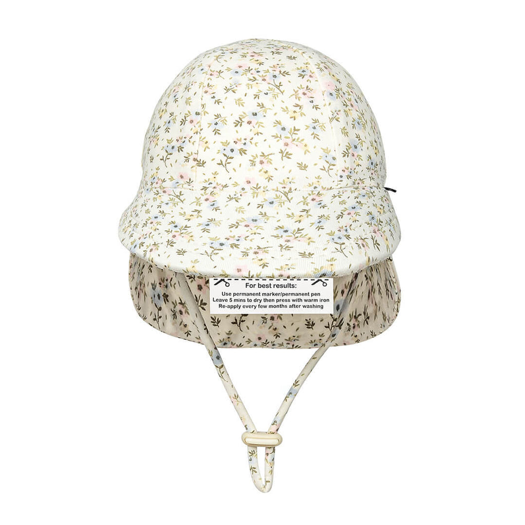 Bedhead Hats Legionnaire Flap Sun Hat - Floral Charlotte