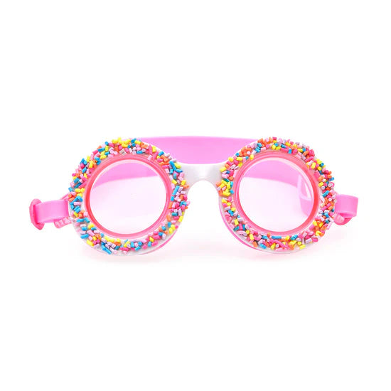 Bling20 Swim Goggles | Do Nuts 4 U - Boston Crème Pink