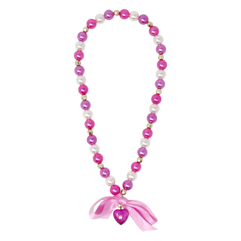 Pink Poppy Sparkle Princess Necklace