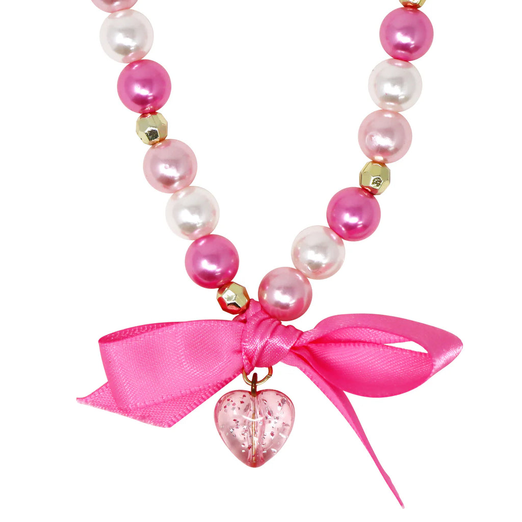 Pink Poppy Sparkle Princess Necklace