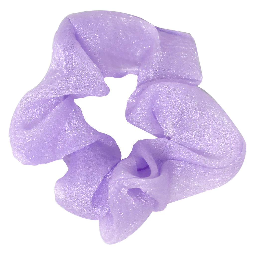 Pink Poppy Pastel Hair Scrunchies Set