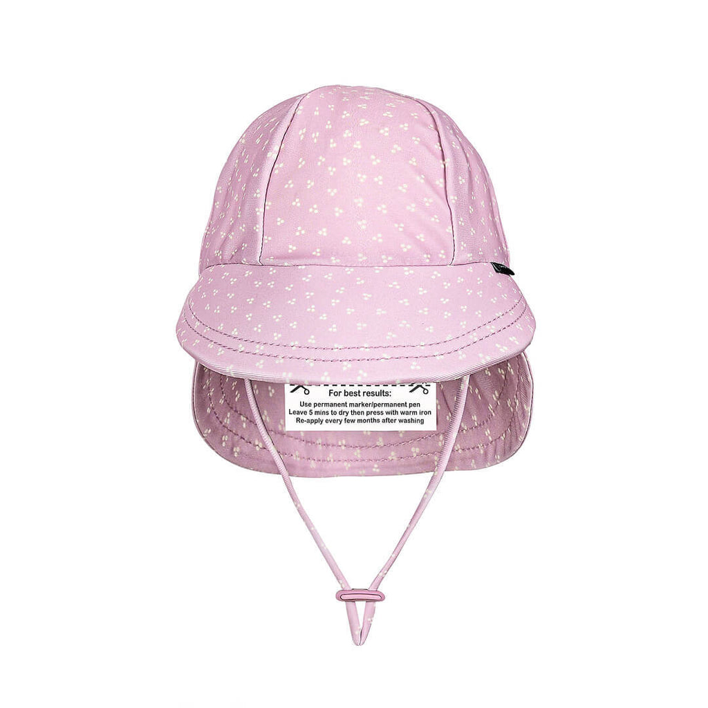 Bedhead Hats Legionnaire Flap Sun Hat - Lila