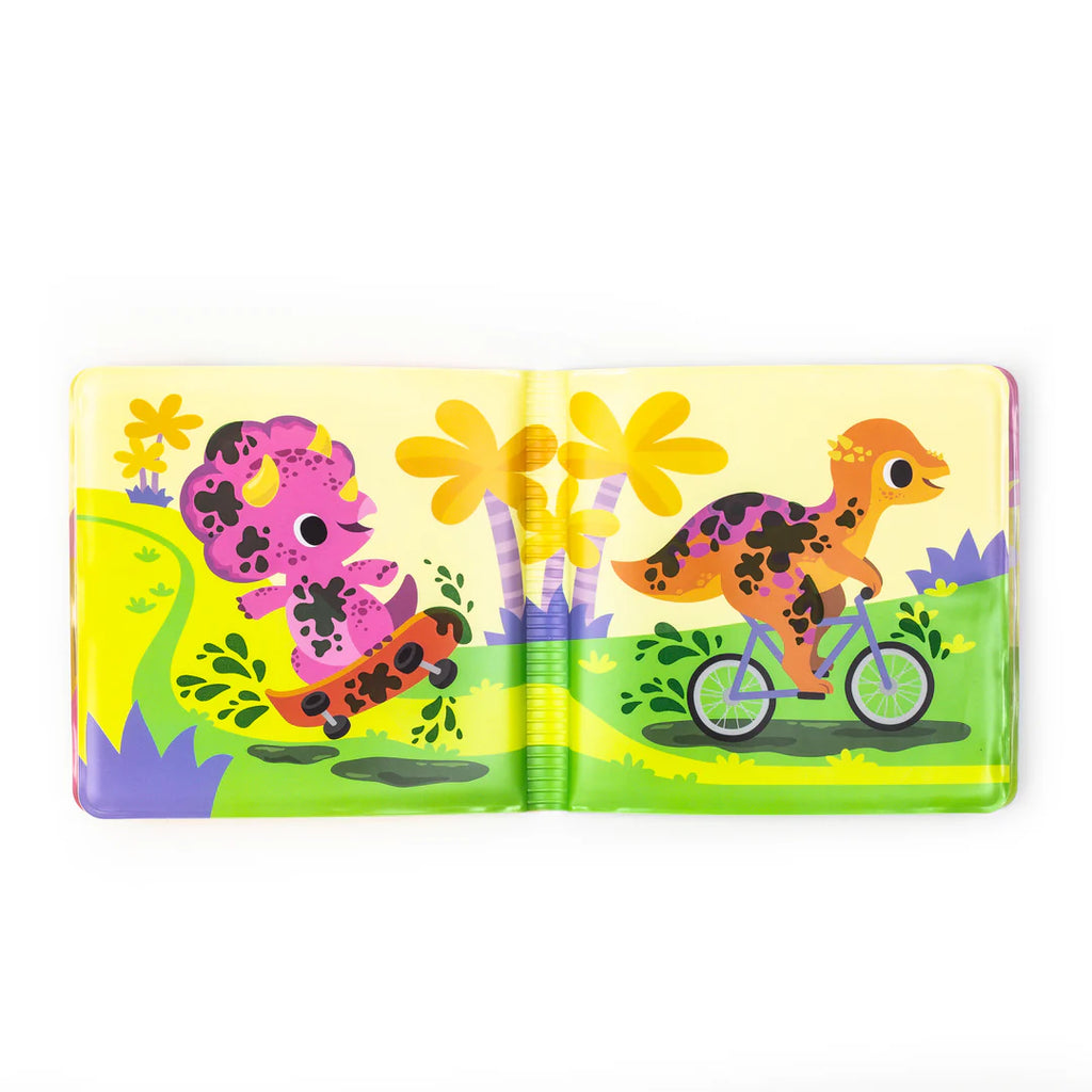 Tiger Tribe Bath Book - Messy Dinosaurs