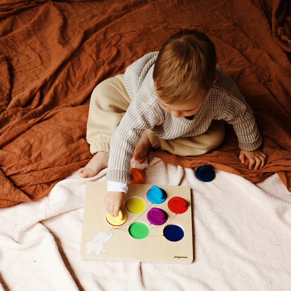 Jellystone Designs Balloon Colour Sorter - Rainbow Bright