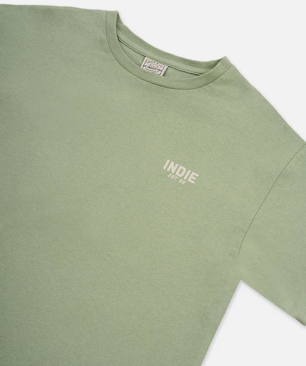 The Camino Tee - Jungle/Cream