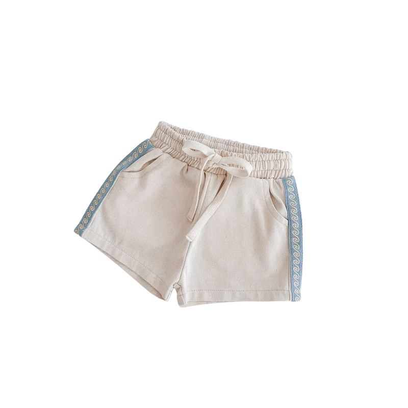 Ziggy Lou Costa Canvas Shorts