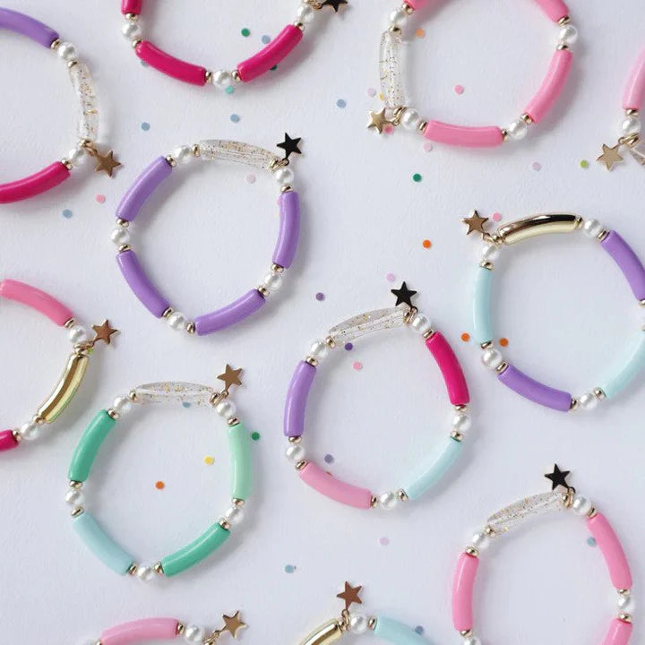 Lauren Hinkley Love, Glitter & Magic Elastic Bracelet - All Colours