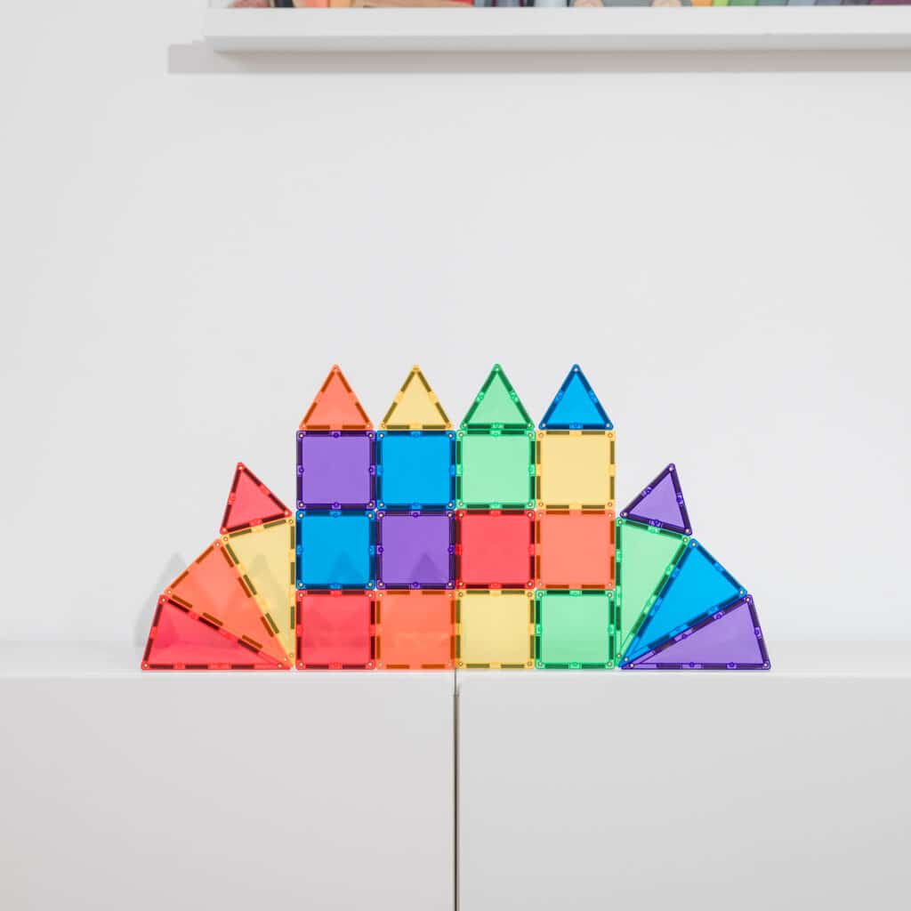 24 pc Rainbow Mini Pack - Connetix