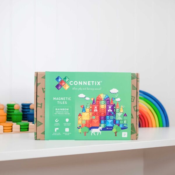 102 pc Rainbow Creative Pack - Connetix