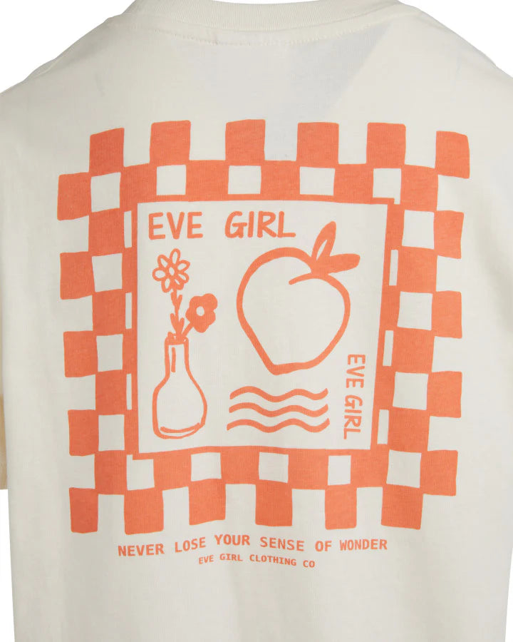 Eve Girl Wonder Tee - Vintage White