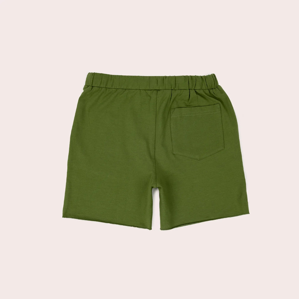 Olive and The Captain Palm Relaxed Mid Shorts - Palm