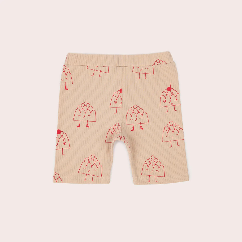 Olive and The Captain Jelly Legs Rib Bike Shorts - Trifle
