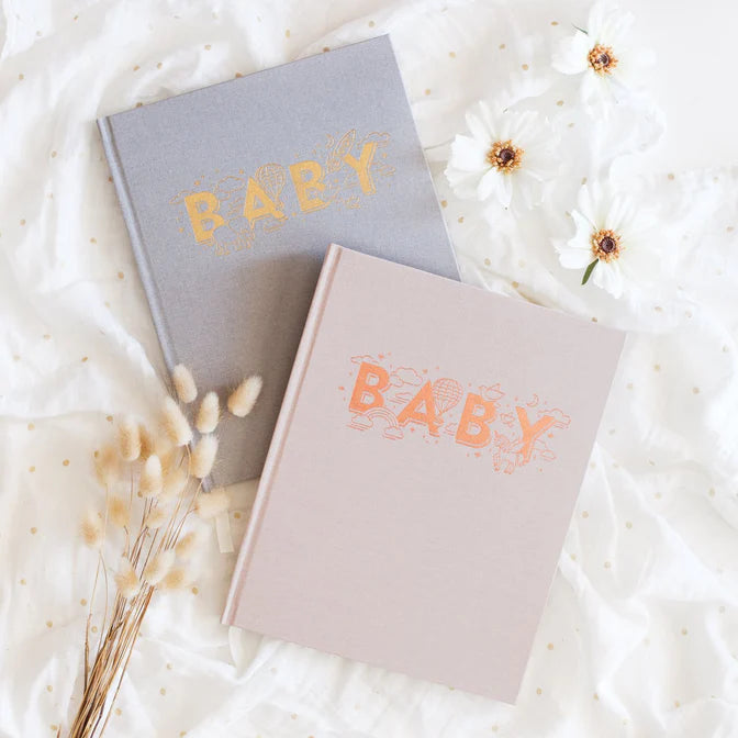 Fox and Fallow Baby Book Boxed - Grey