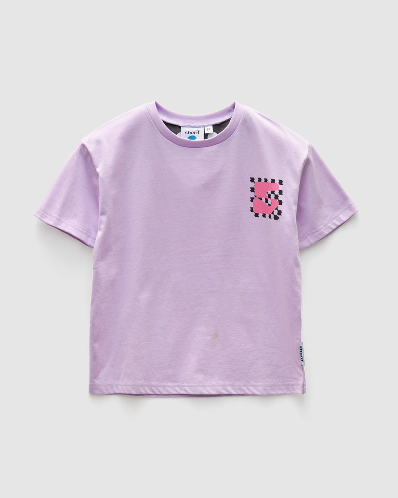 Sherif Check It S/SL Tee - Lilac