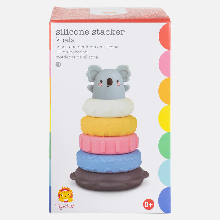 Tiger Tribe Silicone Stacker - Koala